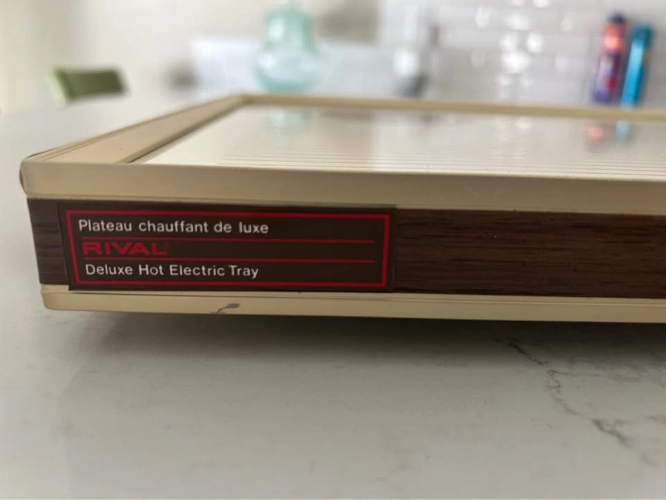 Vintage Rival Deluxe Hot Electric Tray - photo 2
