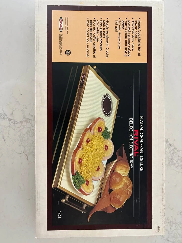 Vintage Rival Deluxe Hot Electric Tray - photo 3