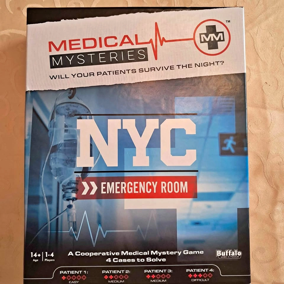 Medical mysteries: NYC Emergency Room Board Game