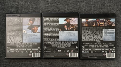 Dollars Trilogy 4K UHD Kino Fistful/For a Few Dollars More/Good - photo 2