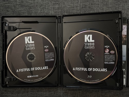 Dollars Trilogy 4K UHD Kino Fistful/For a Few Dollars More/Good - photo 3