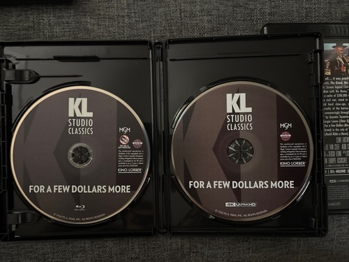 Dollars Trilogy 4K UHD Kino Fistful/For a Few Dollars More/Good - photo 4