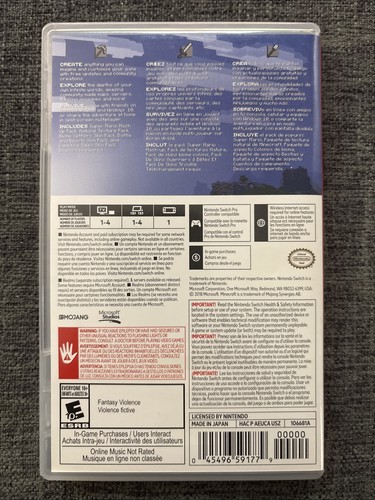 MINECRAFT - NINTENDO SWITCH (WCP040118) - photo 2