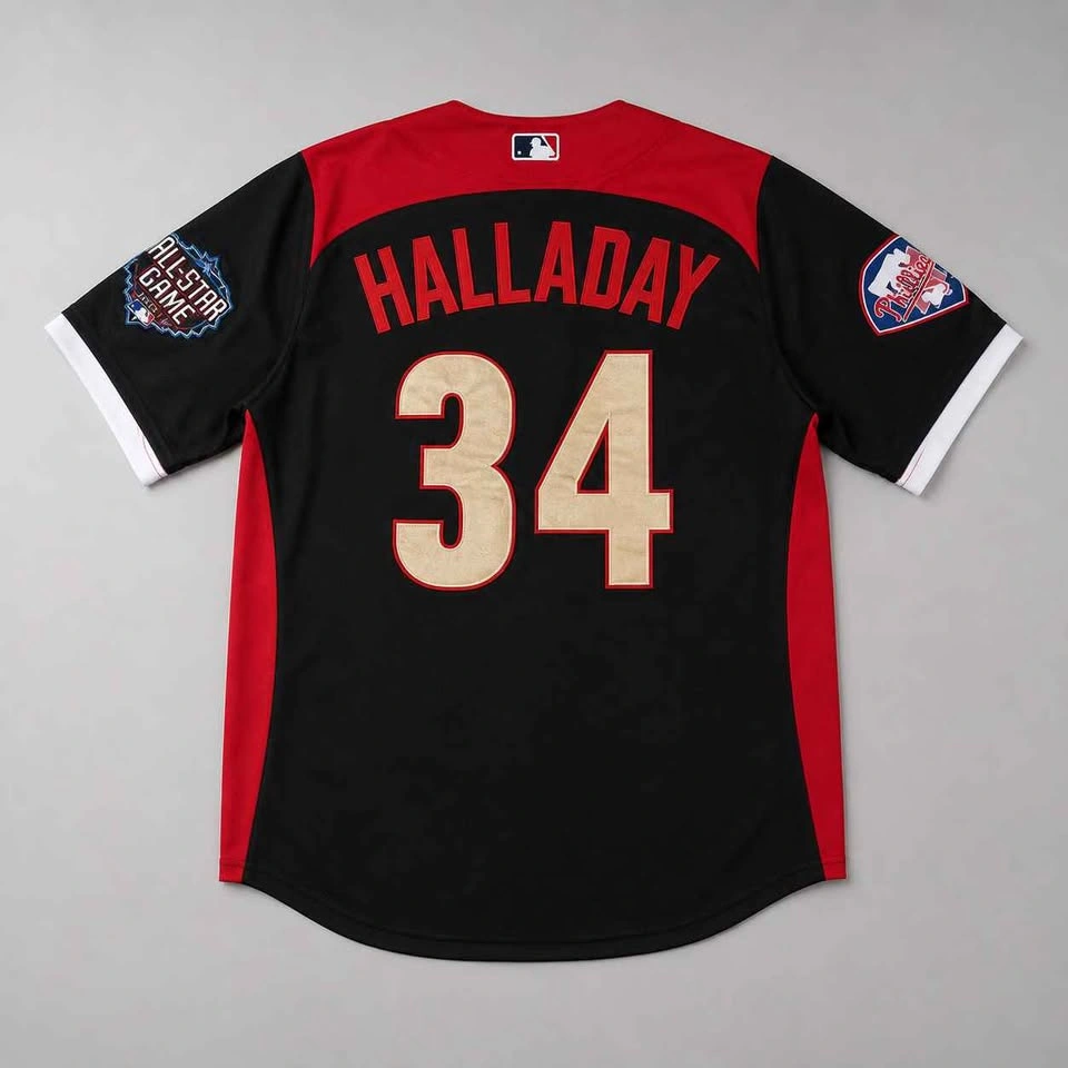 Mitchell & Ness Roy Halladay #34 MLB All-Star Game Throwback Jer - photo 2