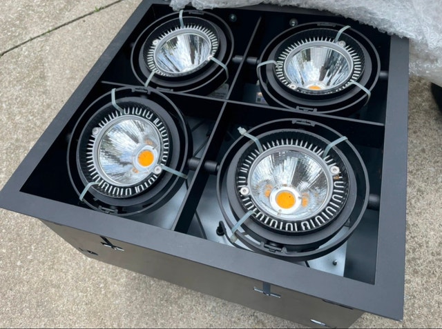 Lamp - dimmable & recessed lights - Sistemalux Multiple Large