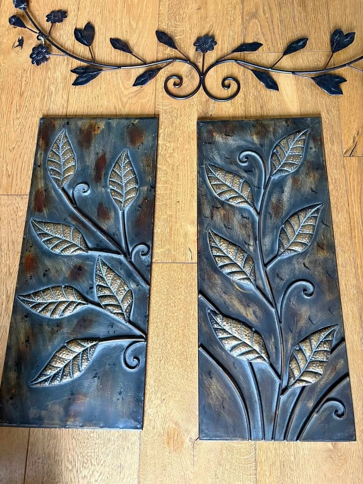 Metal wall decor (3 piece)