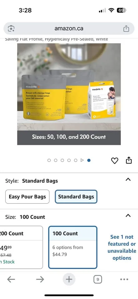 Breast Milk storage bags image indicator(2)