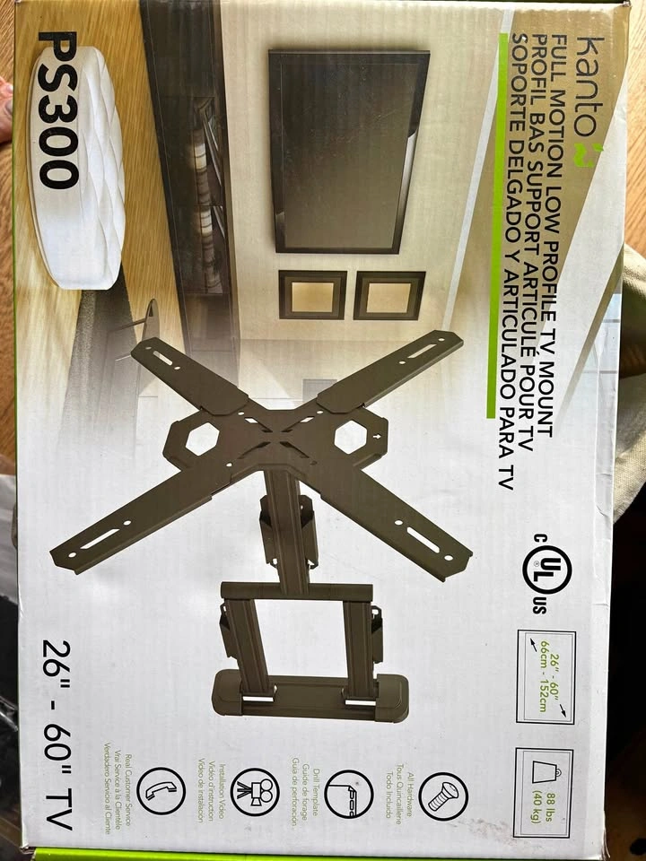 Kanto PS300 TV Wall Mount