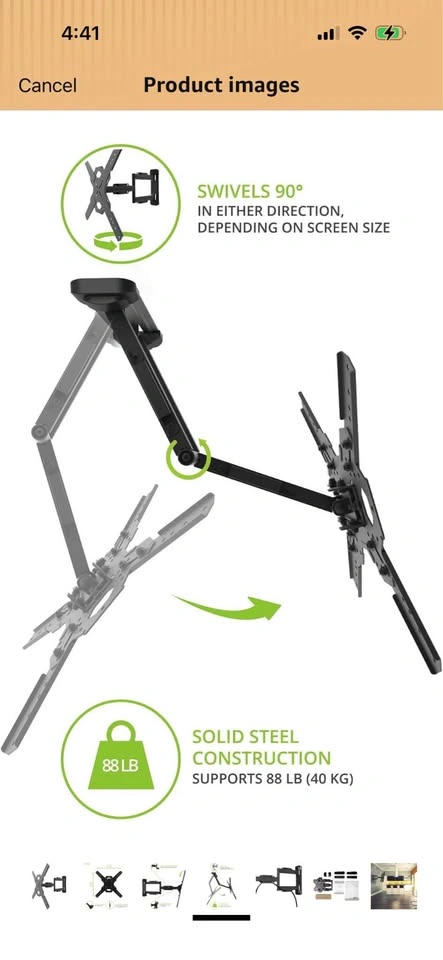 Kanto PS300 TV Wall Mount - photo 5