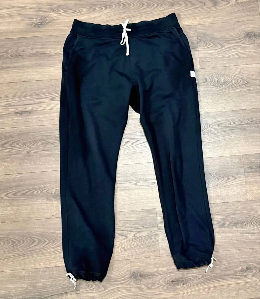 Reigning Champ black heavyweight cotton sweatpants - men’s large