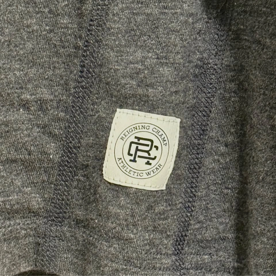 Reigning Champ long sleeve shirt - dark grey - men’s L - photo 3