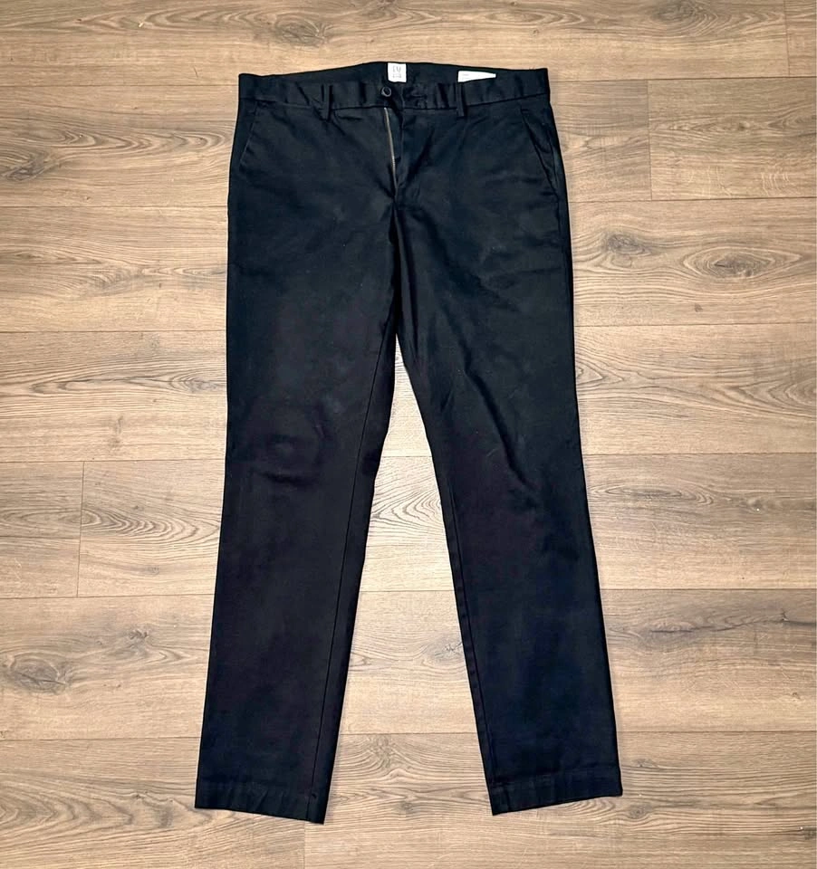 GAP black chinos skinny fit 34x32