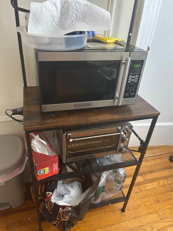 Kitchen Organizer Stand / Microwave Cart – Excellent Condition - photo 2