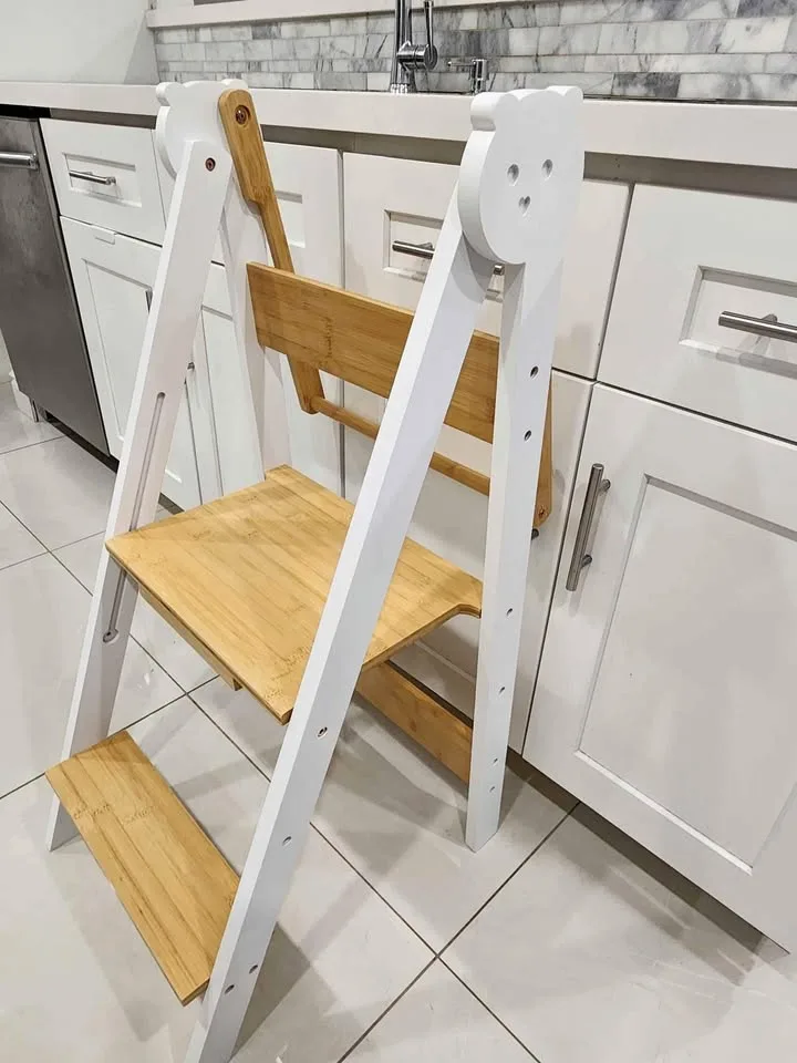 Foldable Kitchen Helper Stools for kids - Brand new