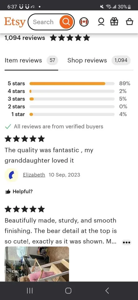 Foldable Kitchen Helper Stools for kids - Brand new image indicator(6)