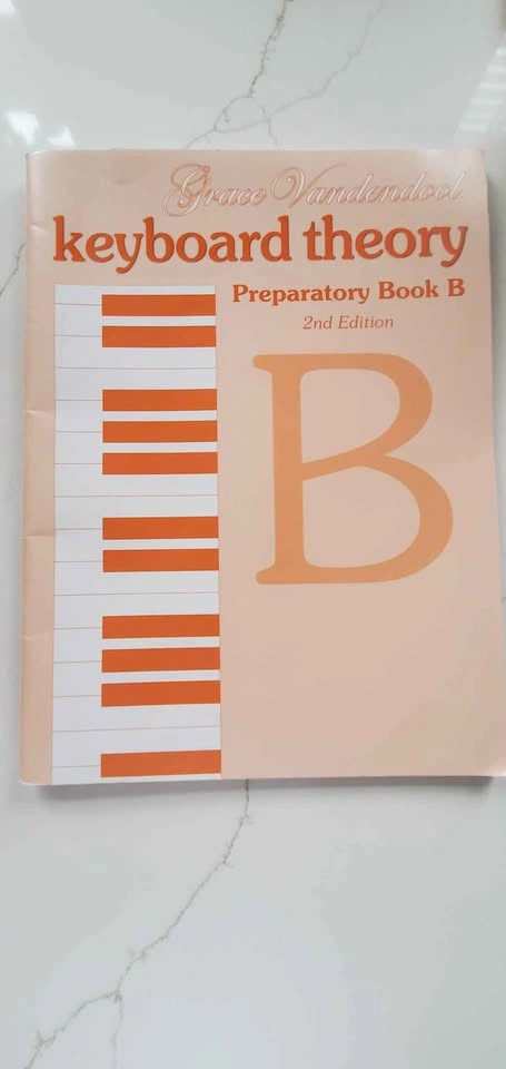 Grace Vandendool Keyboard Theory Preparatory Book B 2nd Edition