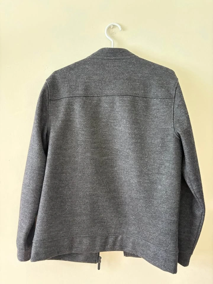 Massimo Dutti Full-Zip Knit Bomber Jacket - photo 2