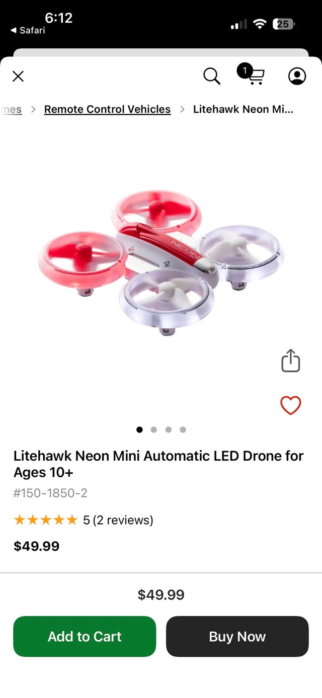 Litehawk neon mini drone - photo 3
