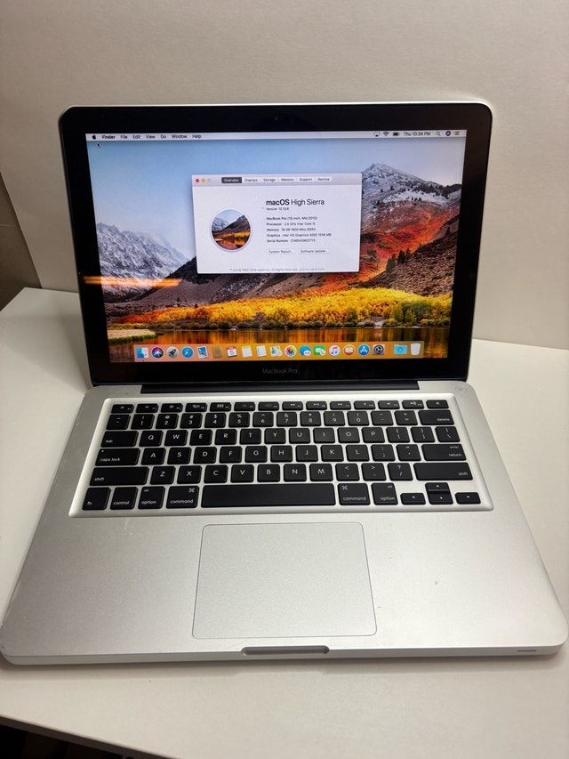 2012 MacBook Pro 500GB