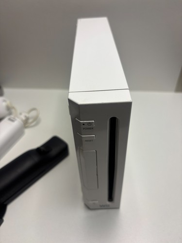White Nintendo Wii Console RVL-001 W/Super Mario Bros TESTED - photo 2