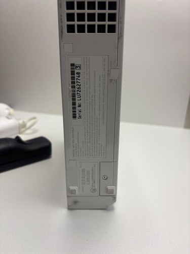 White Nintendo Wii Console RVL-001 W/Super Mario Bros TESTED - photo 5