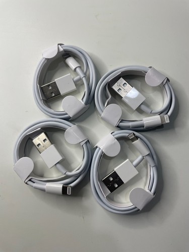4 Pack Fast Charger Cable 3 Ft Heavy Duty For iPhone