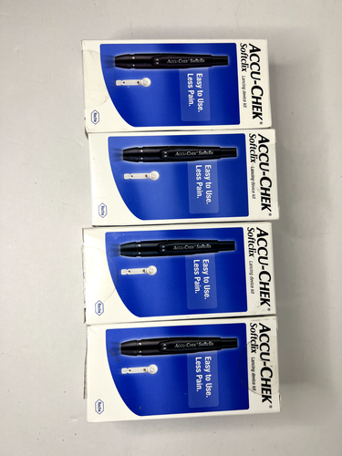 ACCU-CHEK Softclix Lancing Device Kit with Depth Settings (Pack