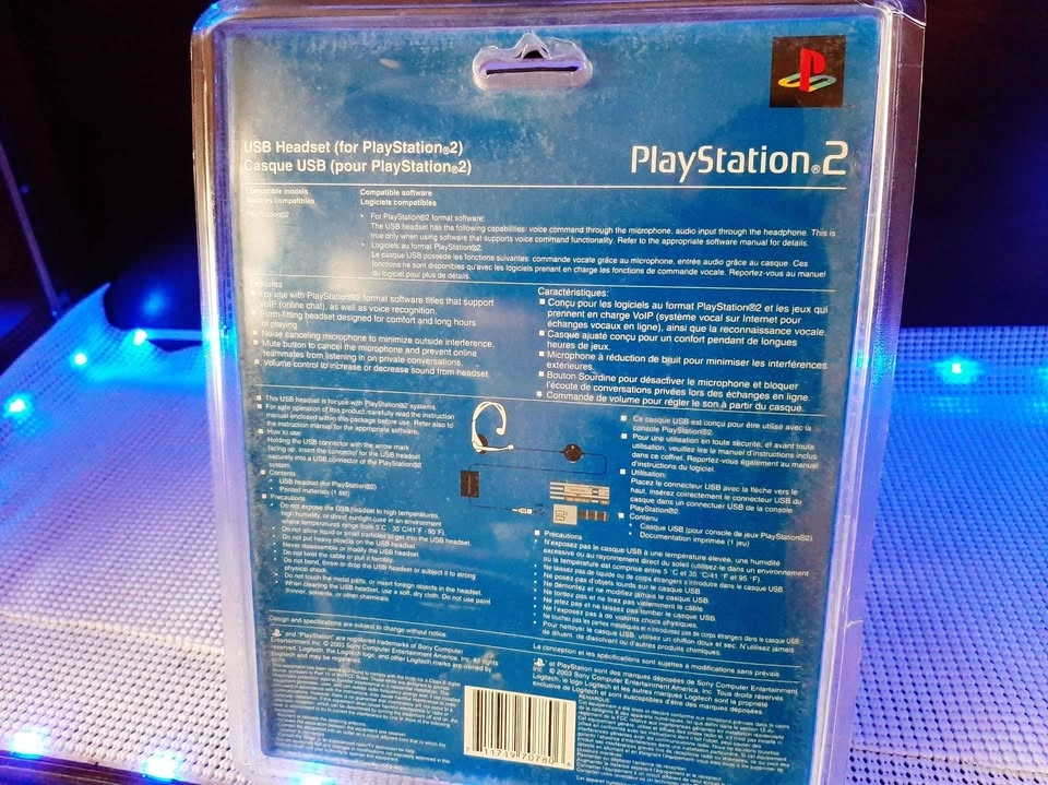 Brand New Sealed PS2 Headset Playstation 2 - photo 2