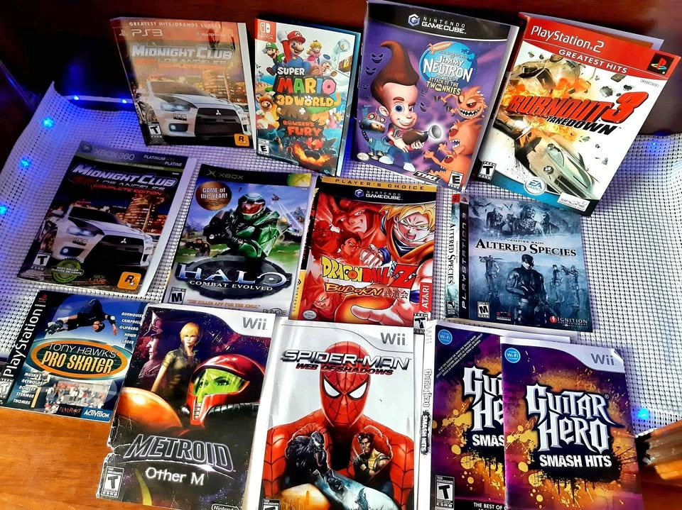 Retro Gaming Case Arts Wii Switch Gamecube and more