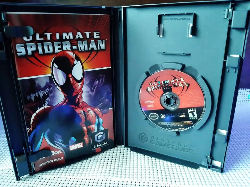 Ultimate Spiderman Nintendo Gamecube Game Cib Black Label - photo 2