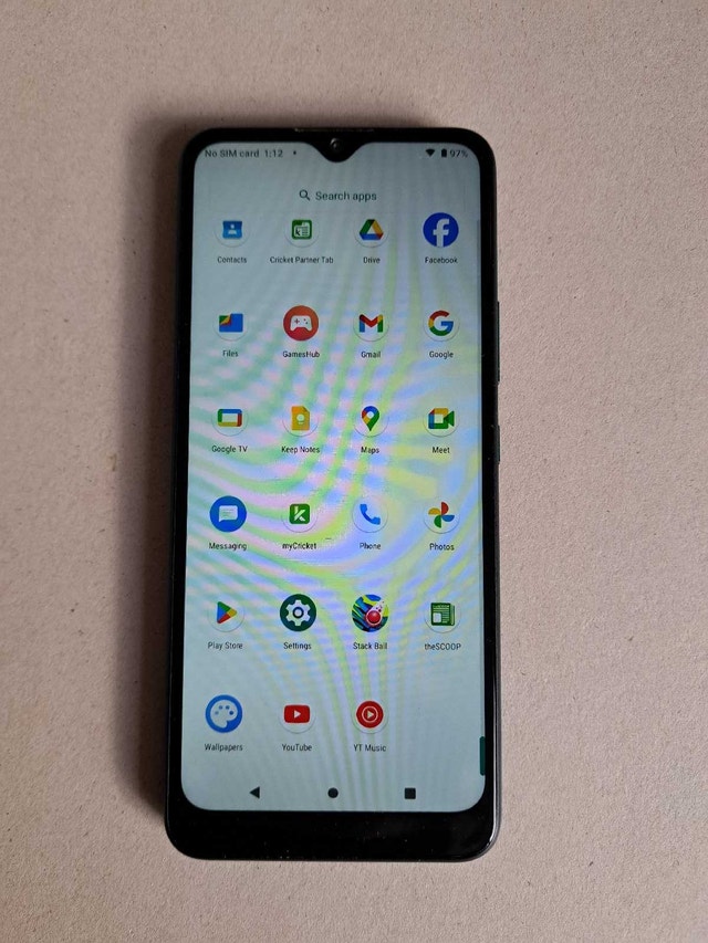 Cricket Ovation 2 6.82" Android Phone Locked to Cricket - photo 2