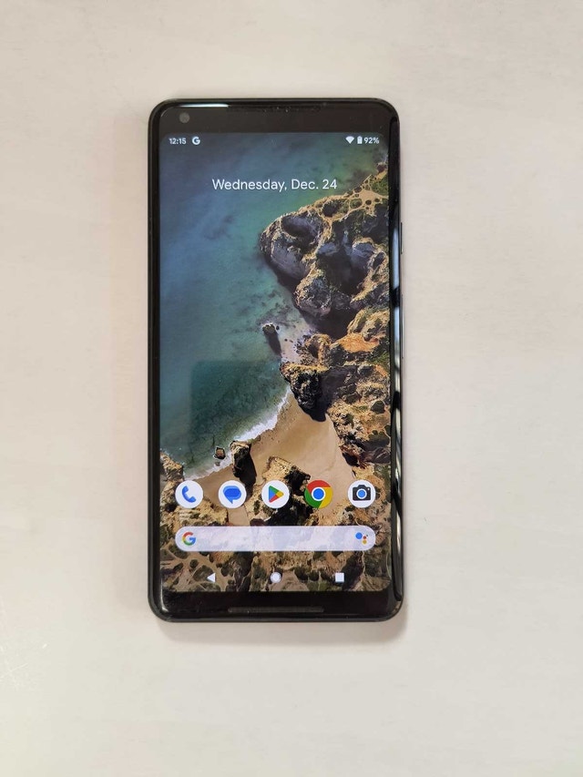 Google Pixel 2XL 6" Fingerprint NFC Android 11 Unlocked Phone