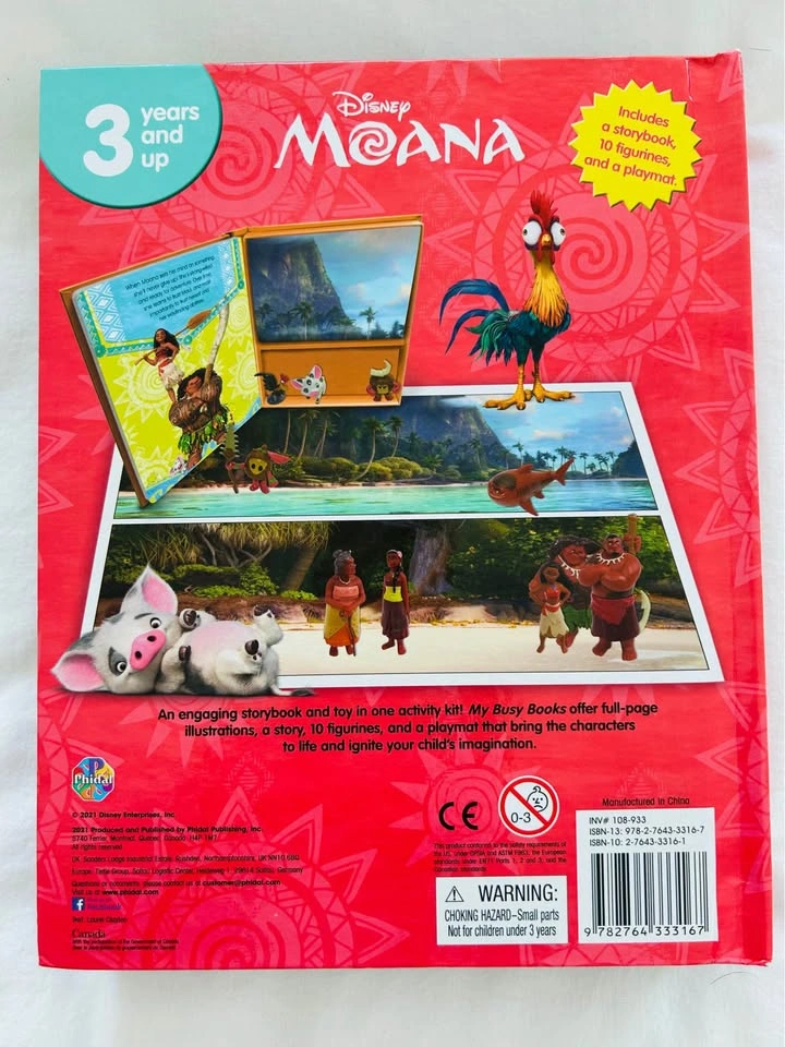 Moana Busy Book + Complete figurines - photo 4