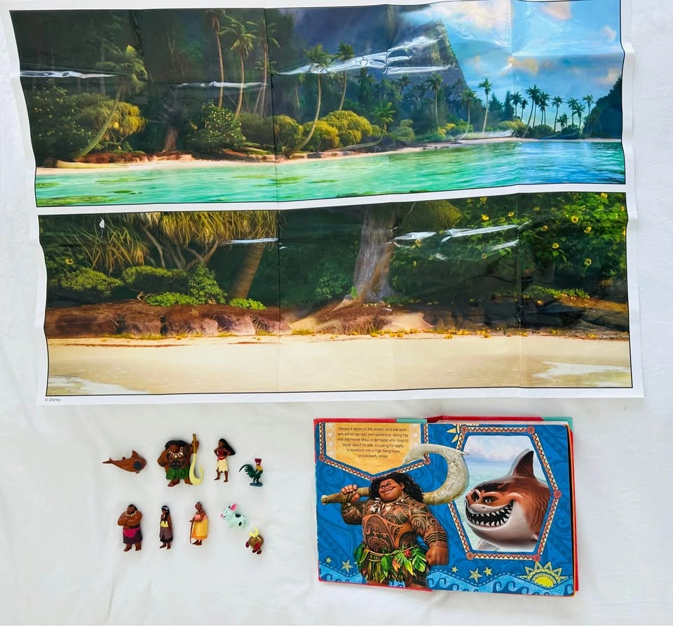 Moana Busy Book + Complete figurines - photo 5