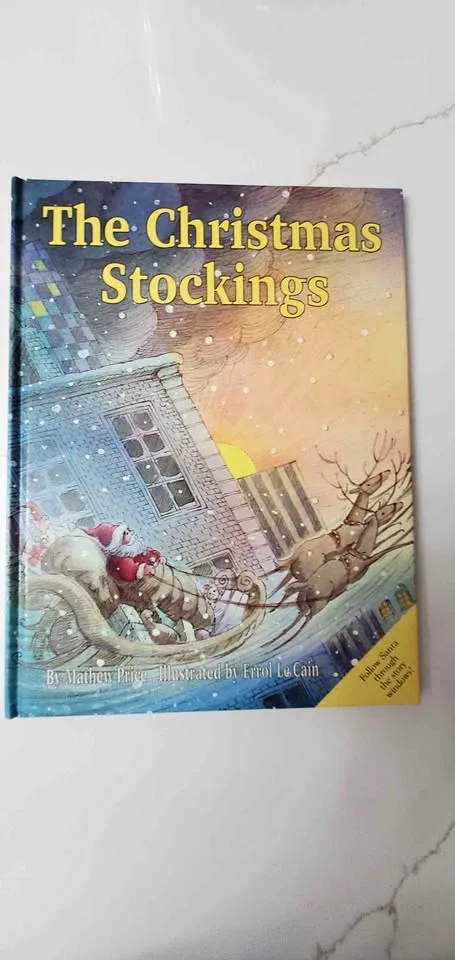 RARE Vintage Christmas Book - The Christmas Stockings