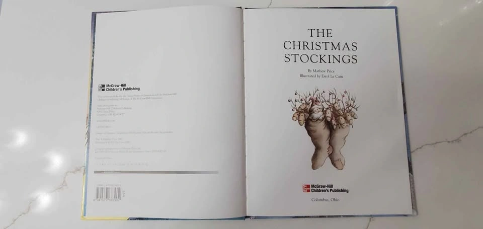 RARE Vintage Christmas Book - The Christmas Stockings - photo 3