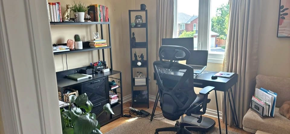 Complete Modern Home Office Furniture Set – Desk, Chair & Storag