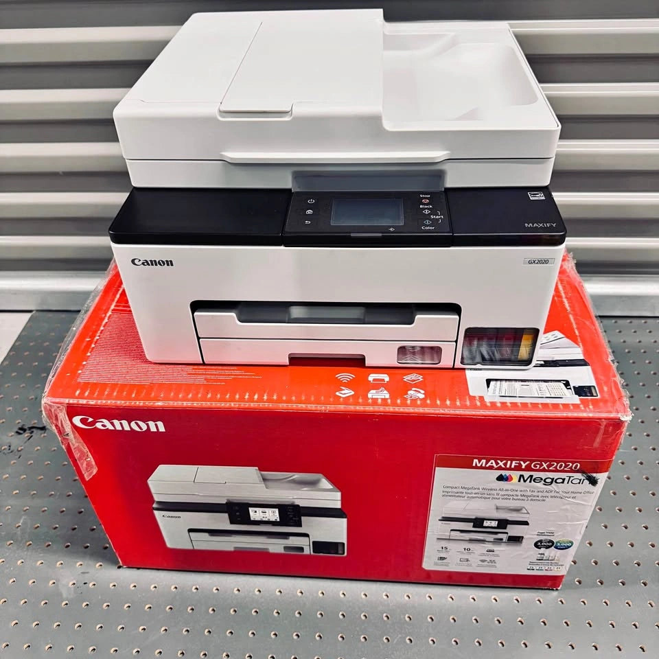 Canon MAXIFY GX2020 MegaTank Inkjet Printer