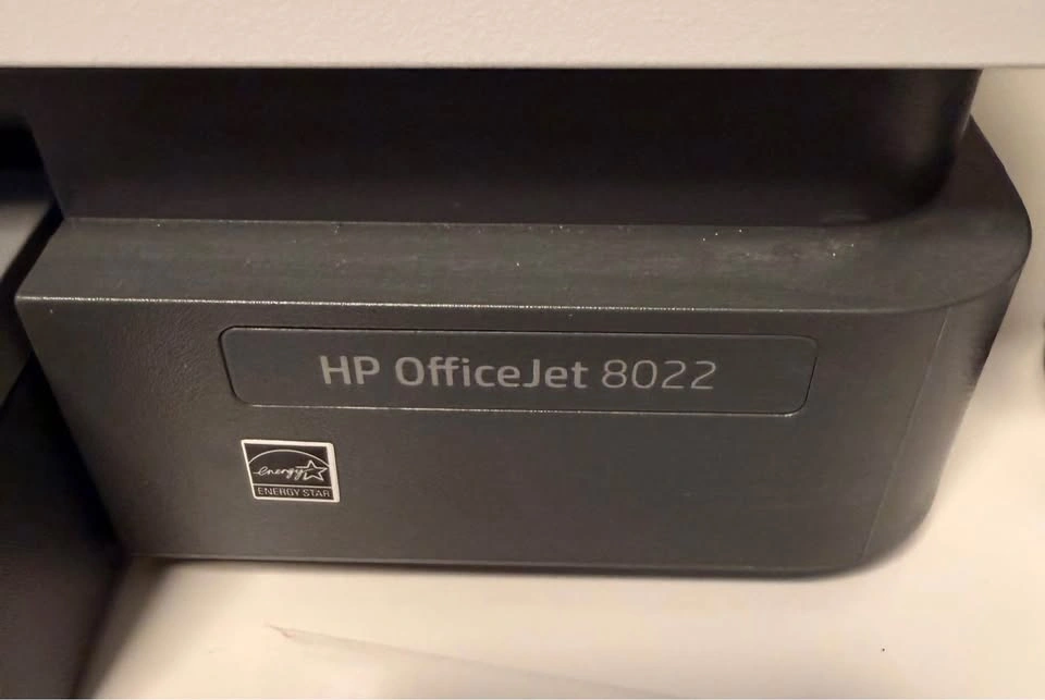 HP OfficeJet 8022 All-in-One Wireless Printer/Scanner/Copier - photo 3