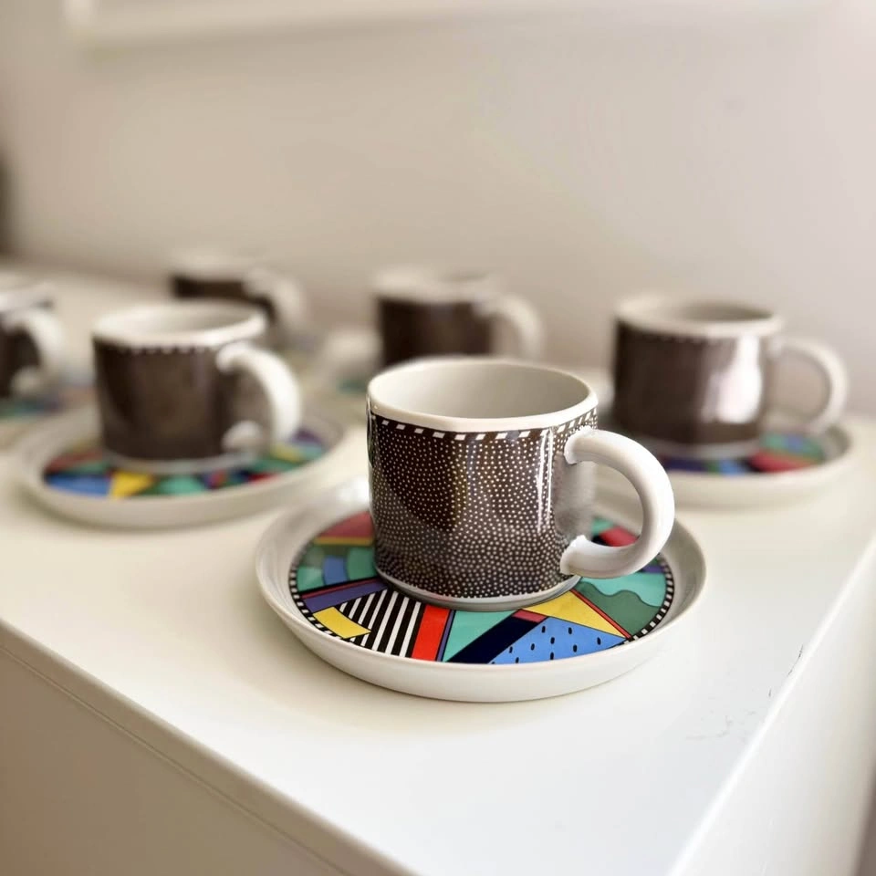 Rosenthal Studio-Line Scenario Metropol Mugs & Saucers