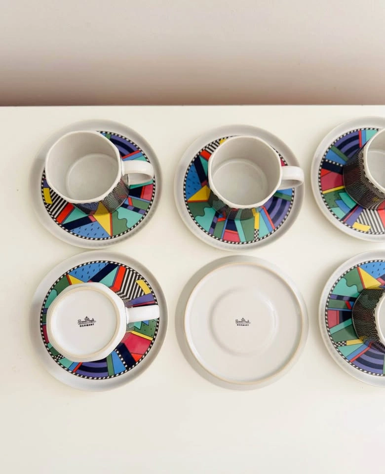 Rosenthal Studio-Line Scenario Metropol Mugs & Saucers - photo 3