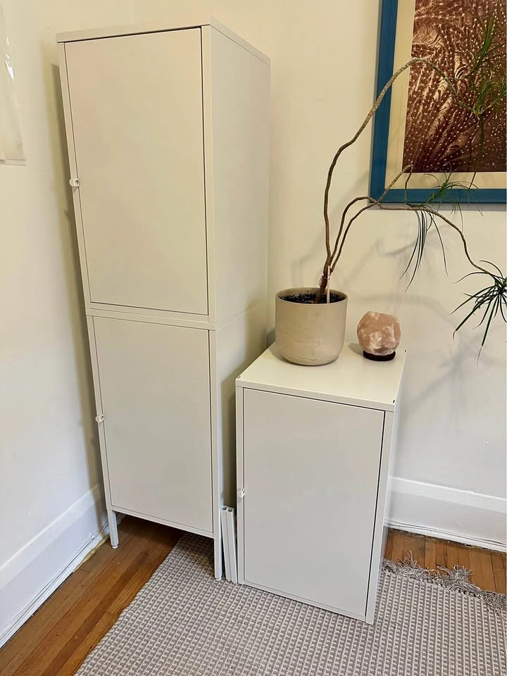 Metal IKEA cabinets