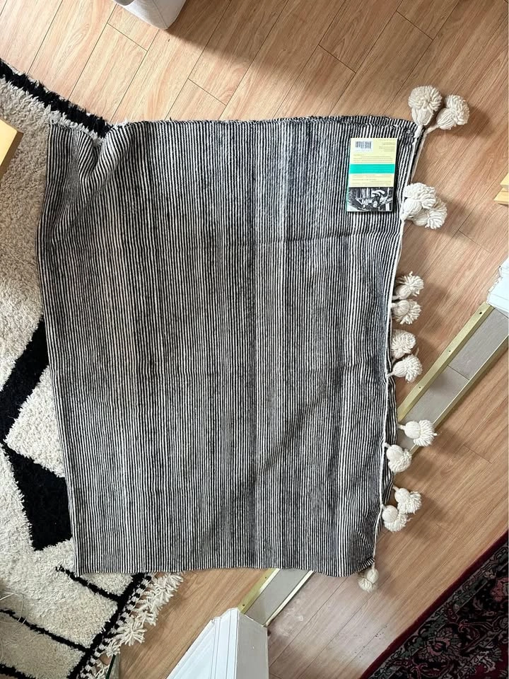 Gorgeous wool handmade blanket - photo 3