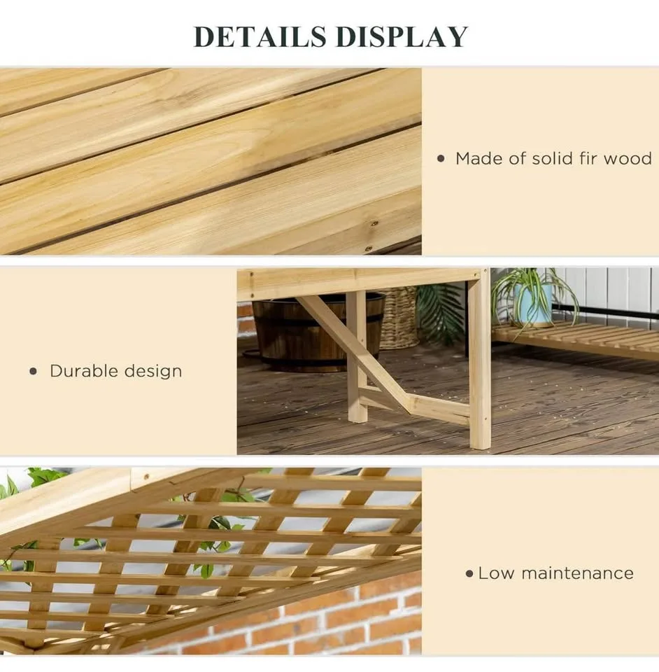 NEW Garden Arch with 2-Person Bench – BS24344 🌿 image indicator(6)