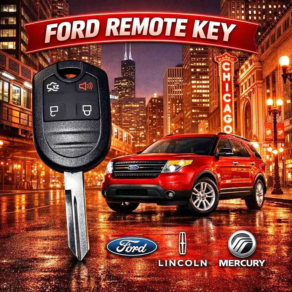 Ford Keyless Entry Remote Head Key Fobs in CHI