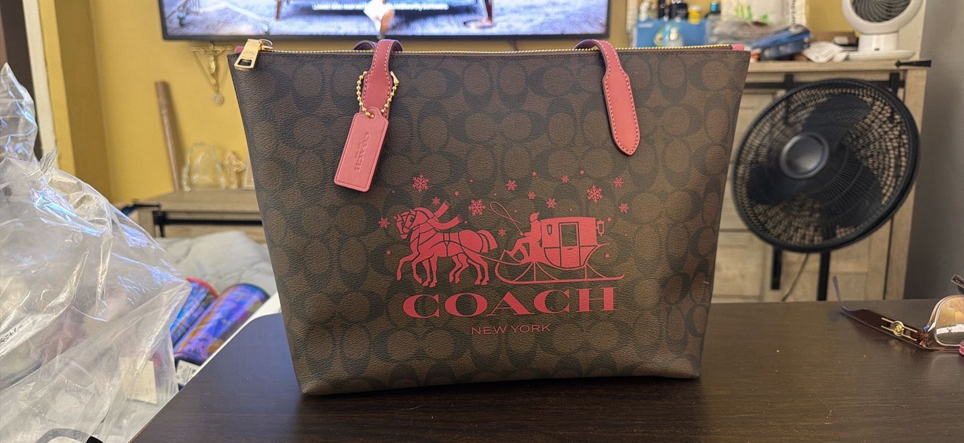 Coach Tote and matching wristlet
