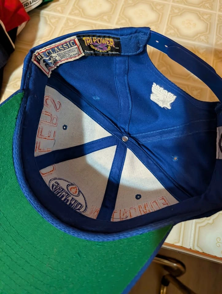 🚨 VINTAGE 90s Edmonton Oilers Starter "The Classic" Snapback - photo 4