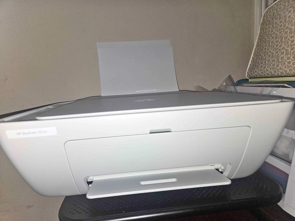 HP Wireless Printer & Scanner + Ink & Opened Pack of Paper
