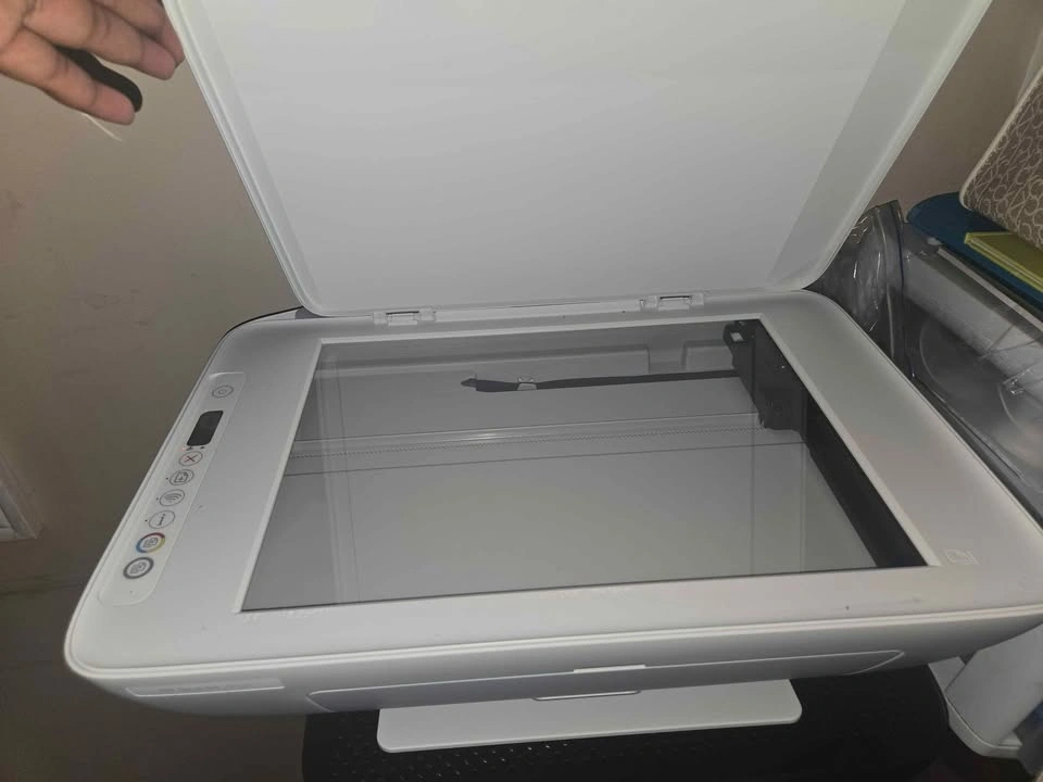 HP Wireless Printer & Scanner + Ink & Opened Pack of Paper - photo 3