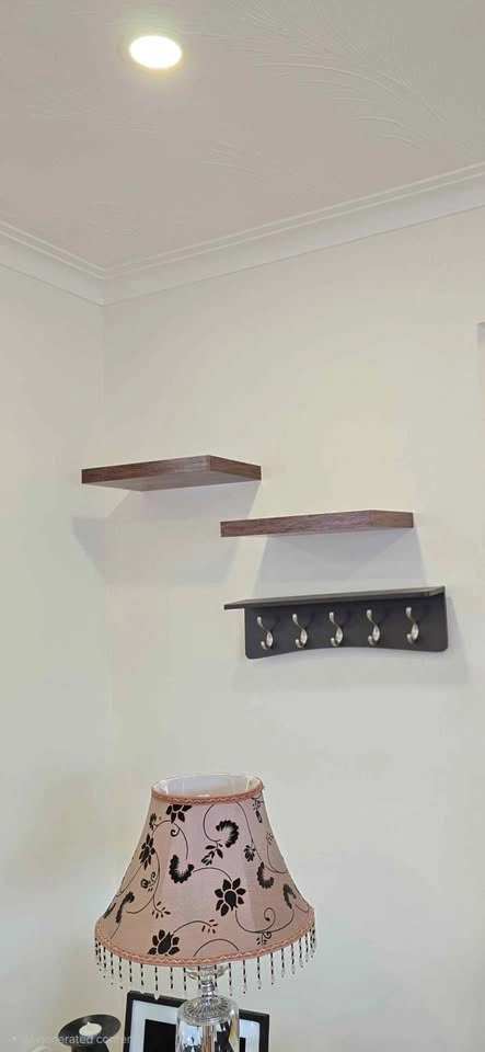 Wall-Mounted Coat Rack with Shelf & 5 Double Hooks - photo 2